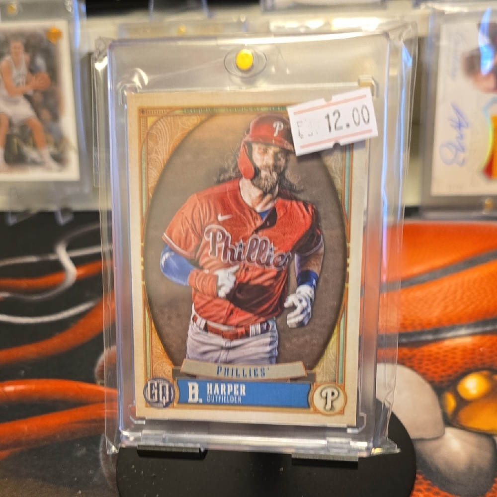 Red Phillies Baseball Card